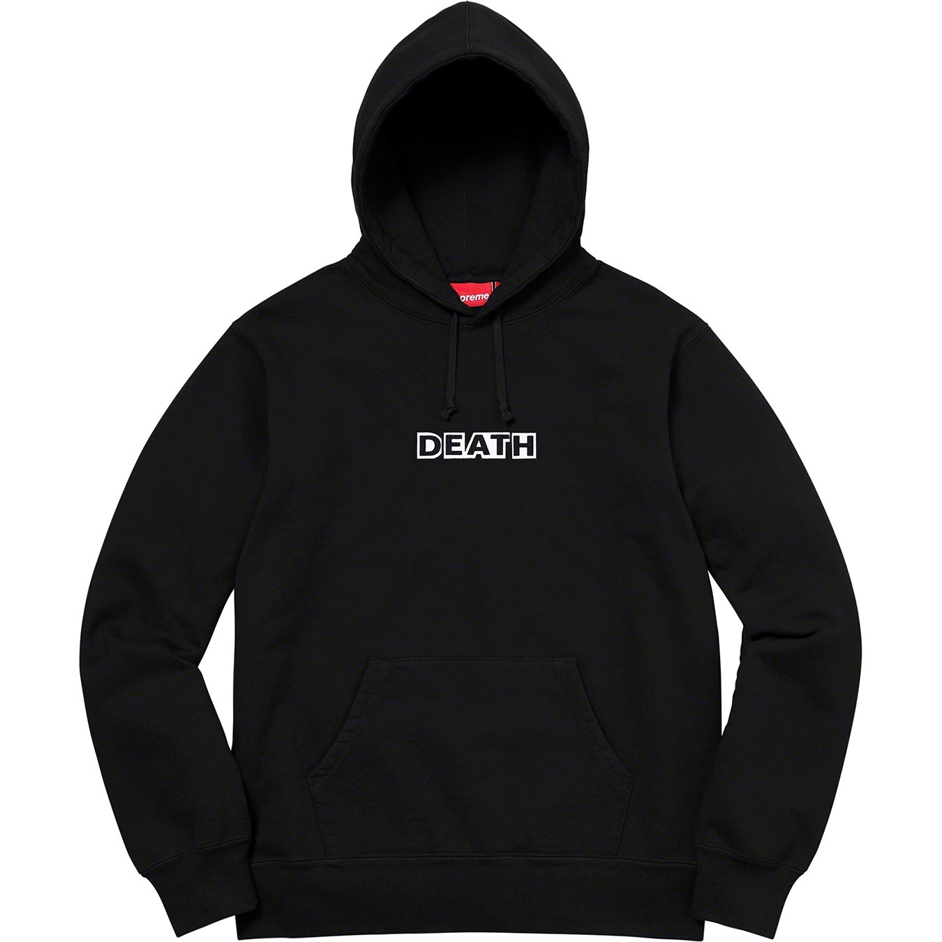 Gilbert & George/Supreme DEATH Hooded Sweatshirt view 2